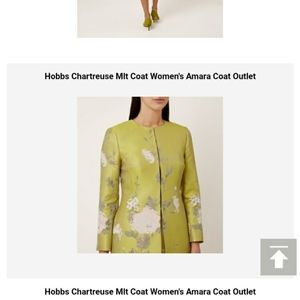 Hobbs london  amara floral dress coat